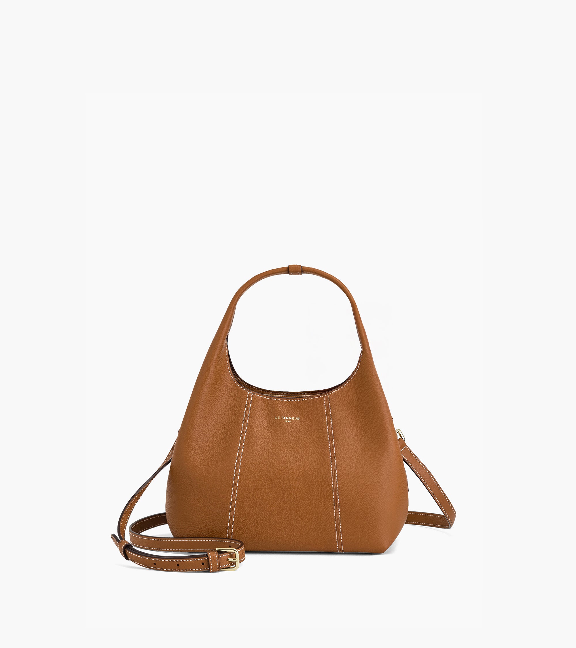Kleine Handtasche Juliette aus genarbtem Leder