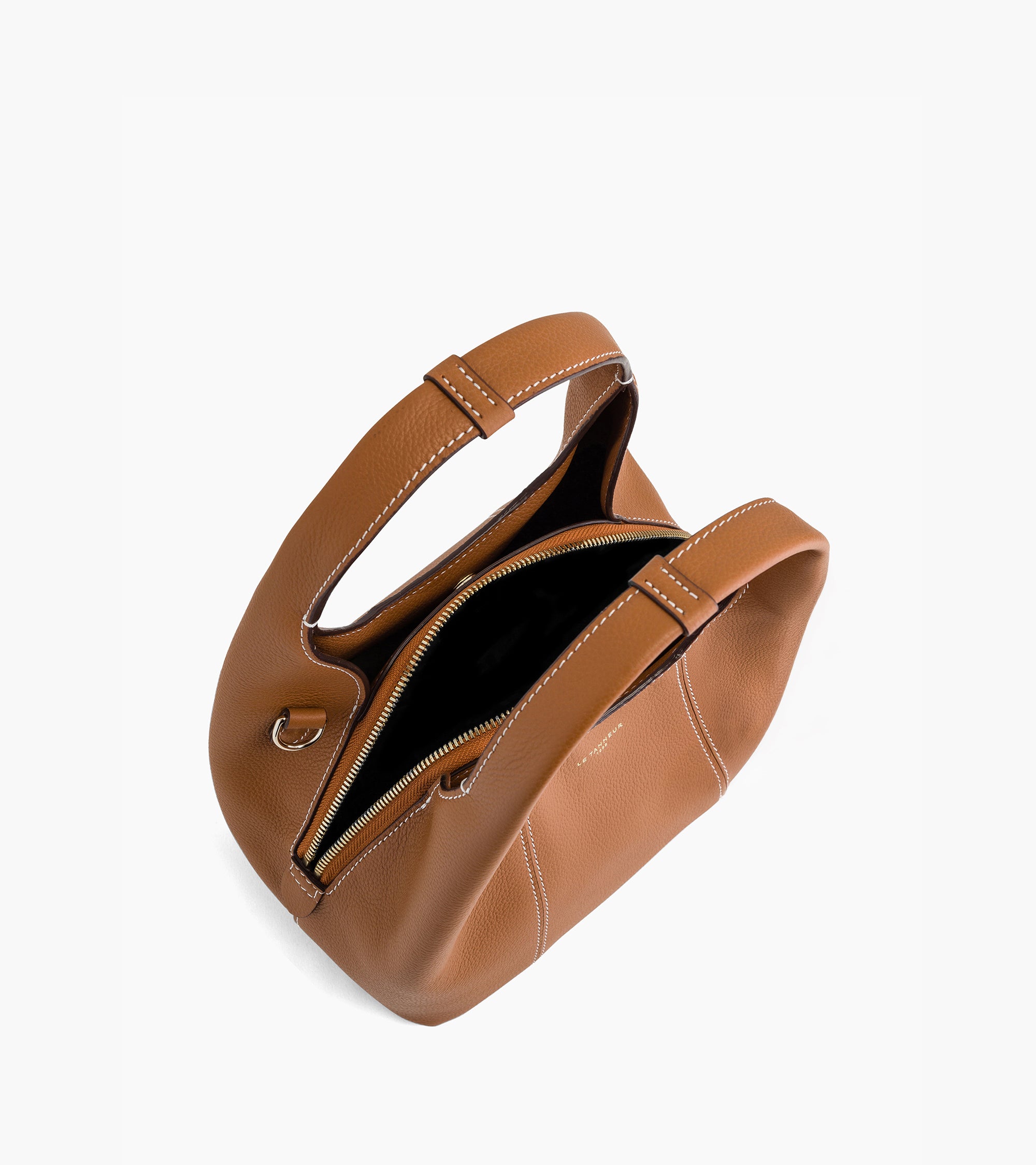 Kleine Handtasche Juliette aus genarbtem Leder