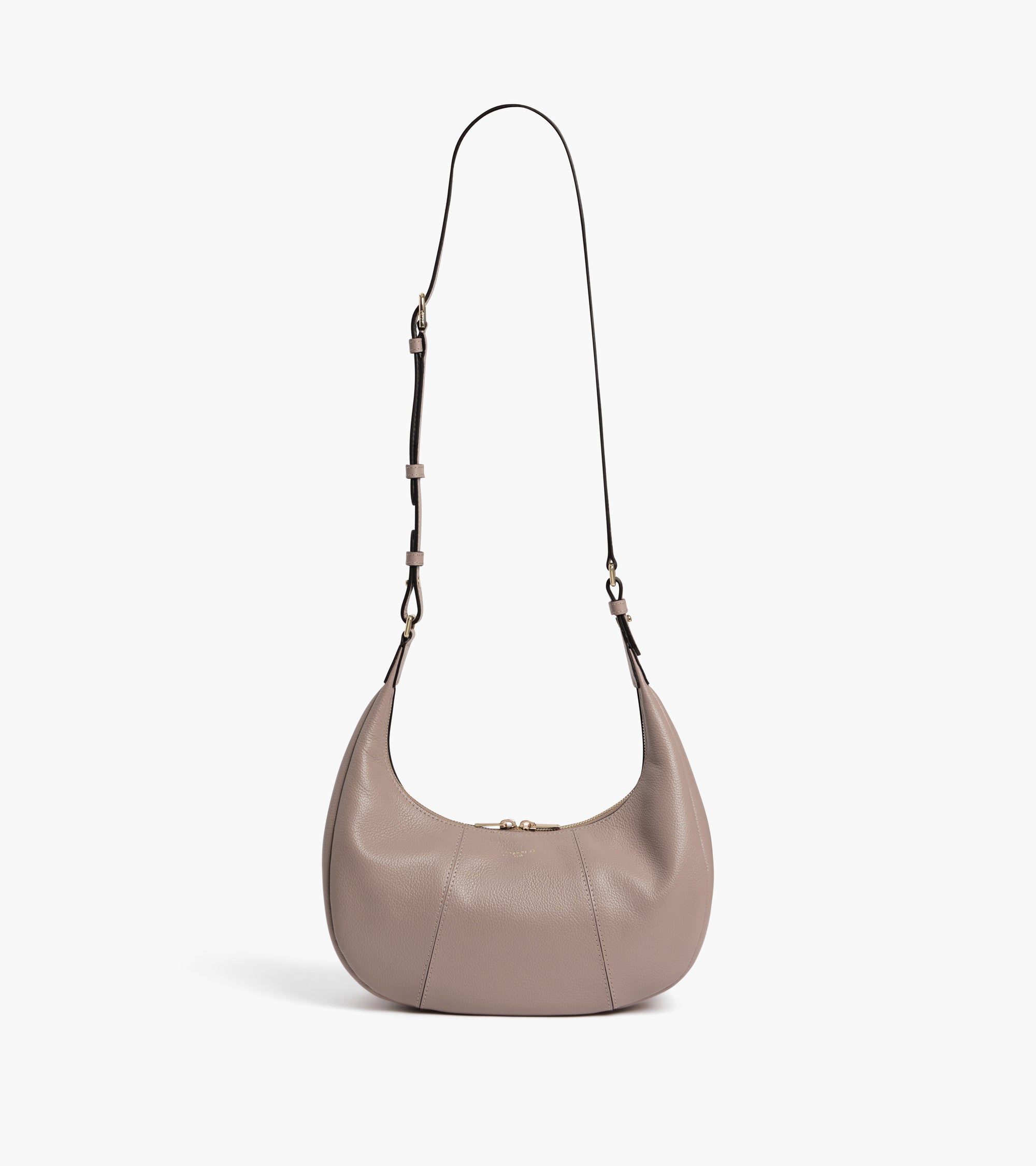 Kleine Hobo-Tasche Juliette aus genarbtem Leder