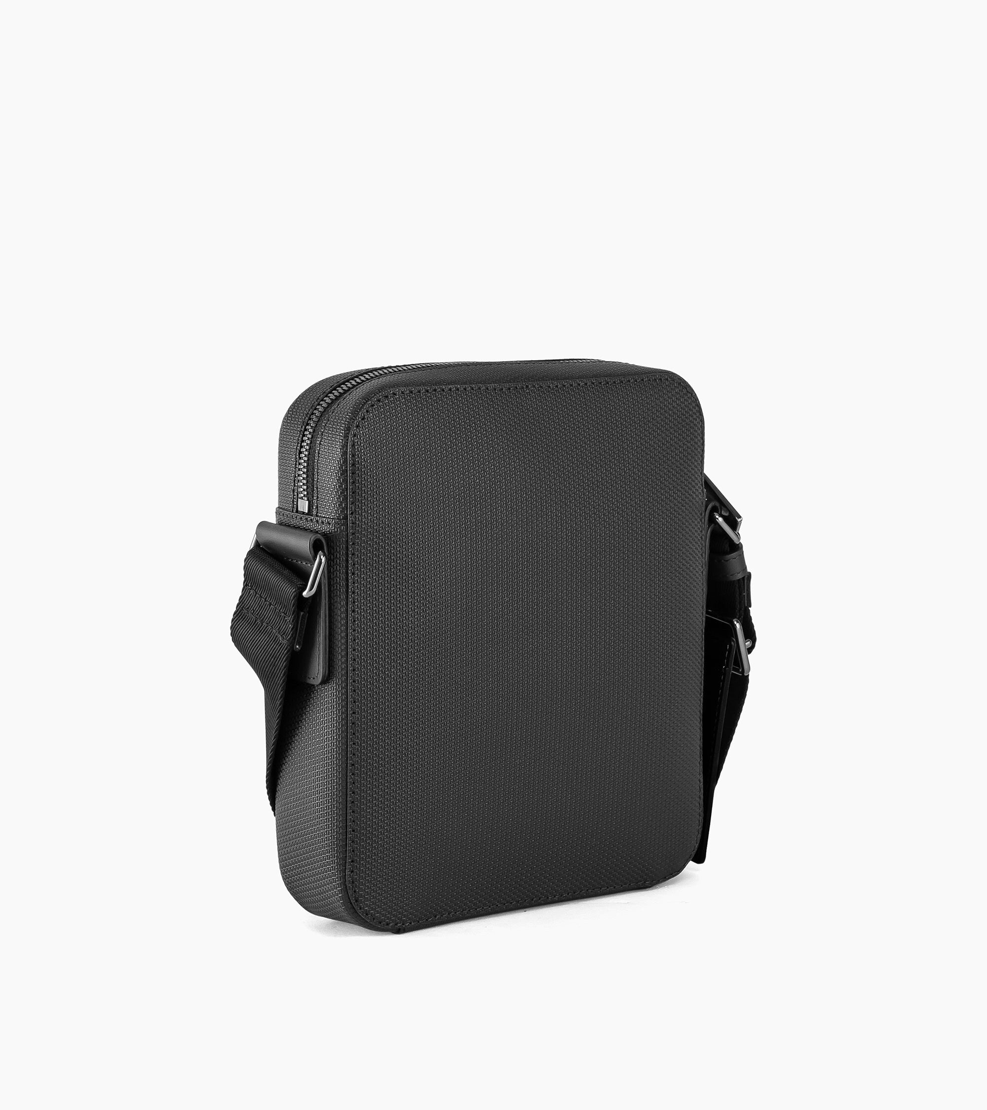 Petite sacoche zippée Emile en cuir signature T