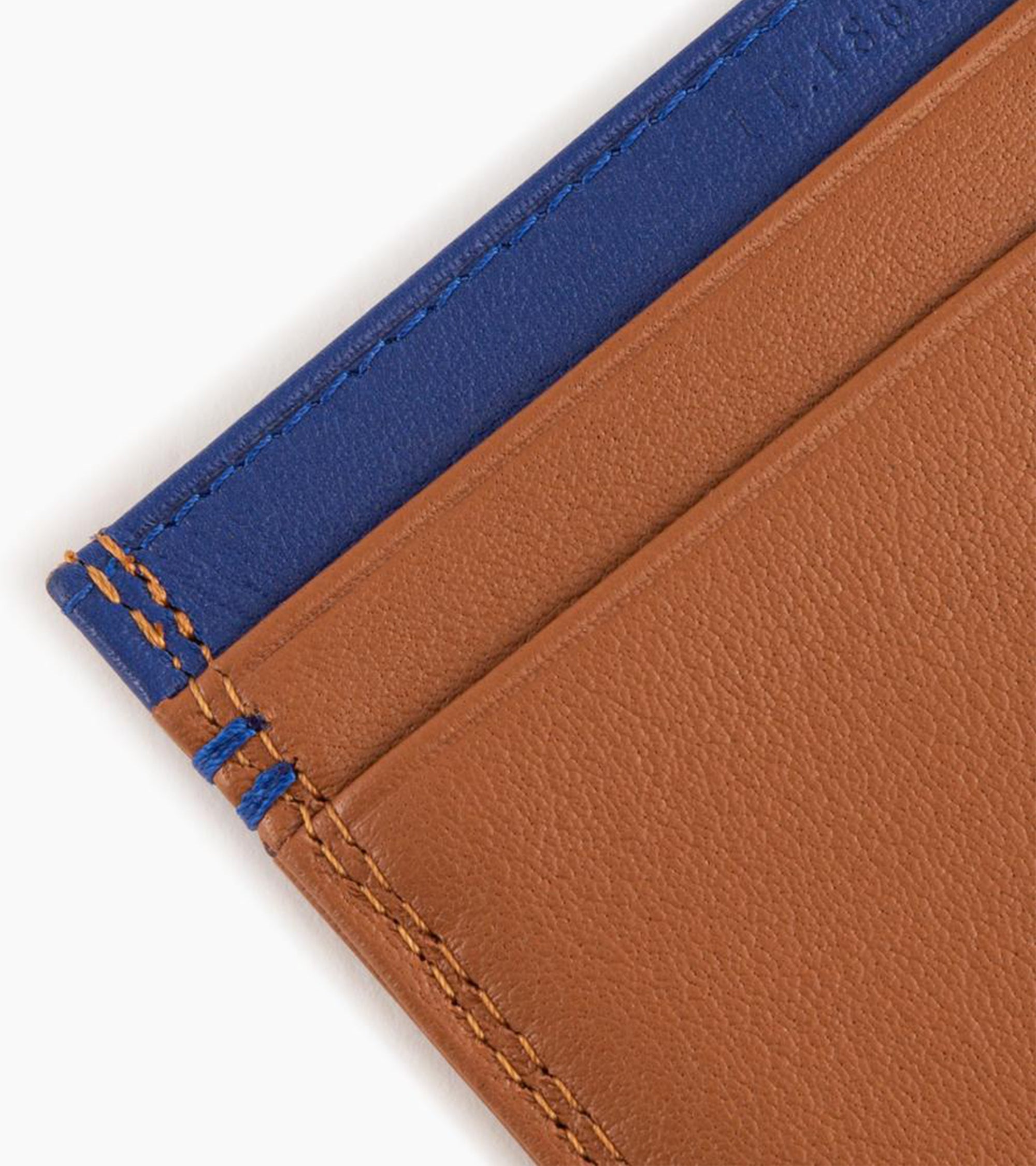 Porte cartes Martin en cuir lisse