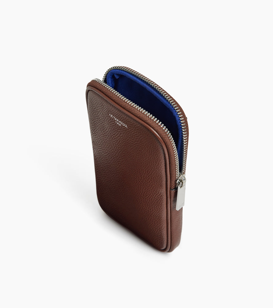 Handytasche Emile aus genarbtem Leder