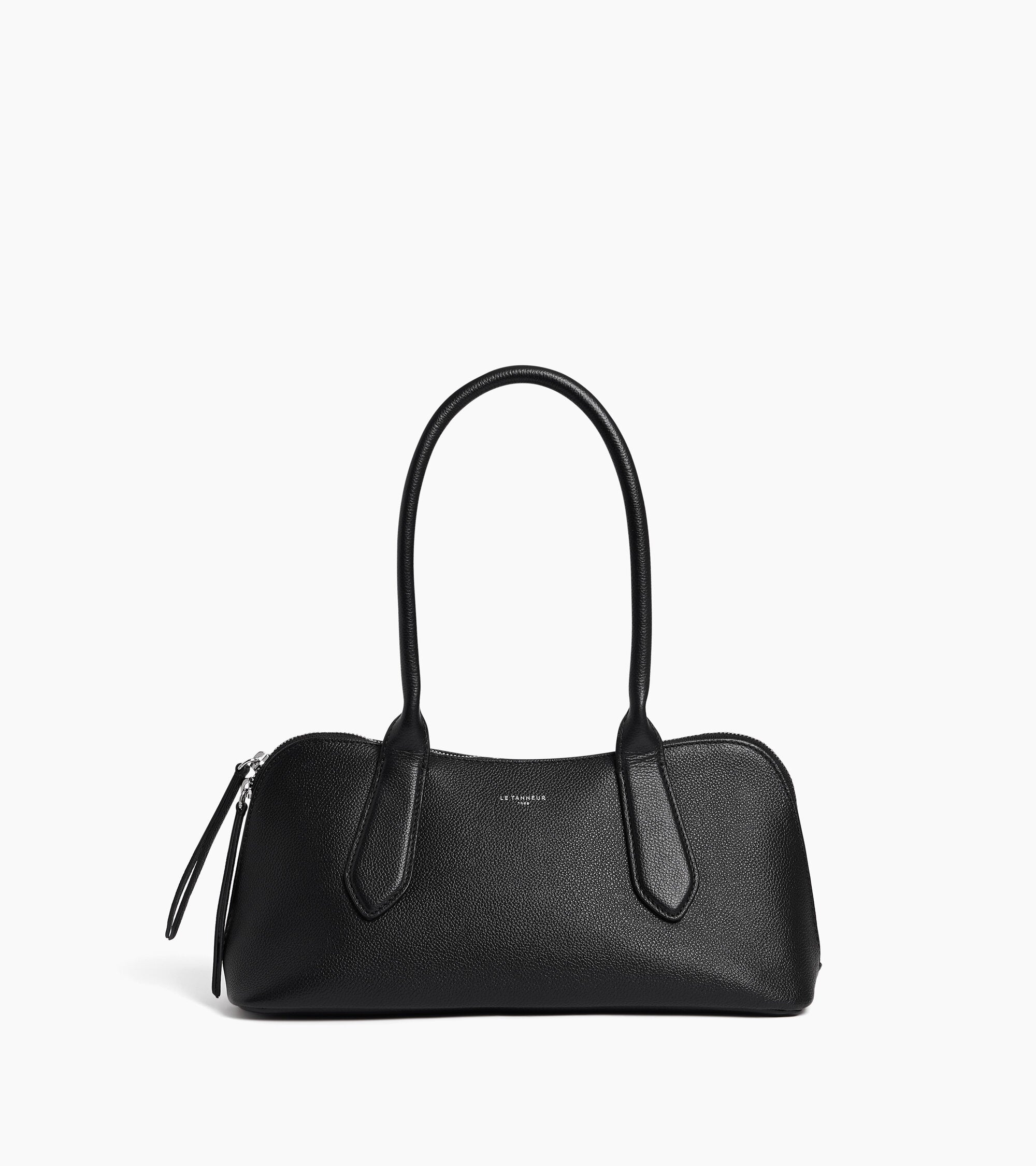Apolline bowling bag in grained leather
