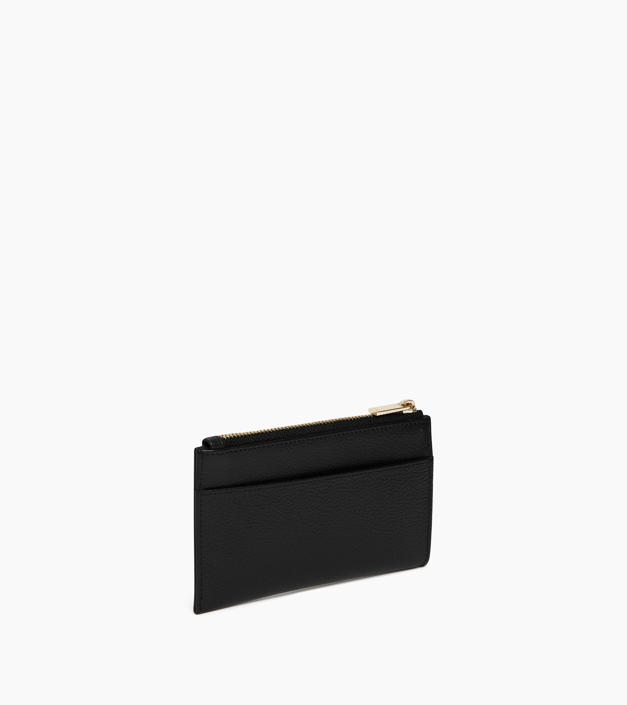 Estuche para llaves con cremallera Albertine de piel granulada