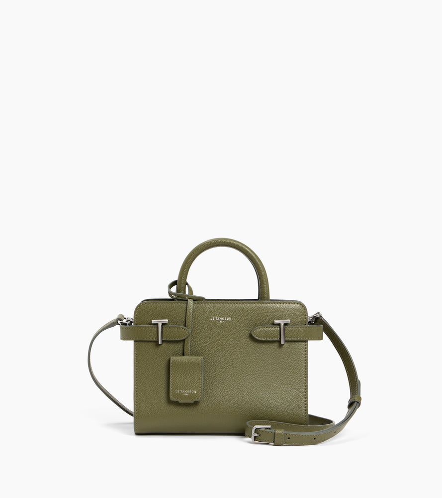 Petit sac à main Emilie en cuir grainé