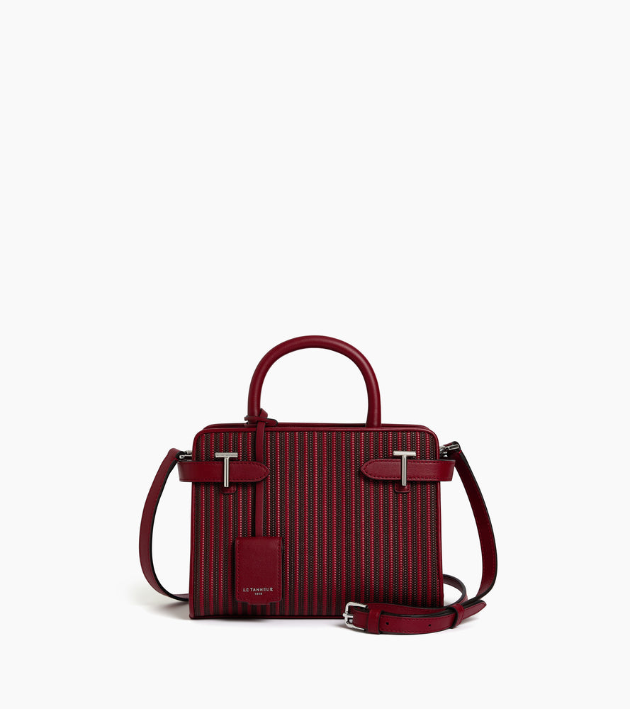 Petit sac à main Emilie en cuir tressé