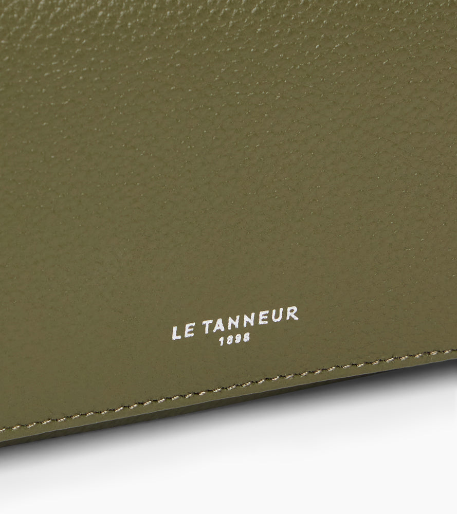 Portefeuille Emilie en cuir grainé