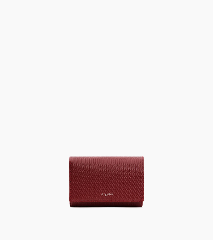 Portefeuille Emilie en cuir signature T