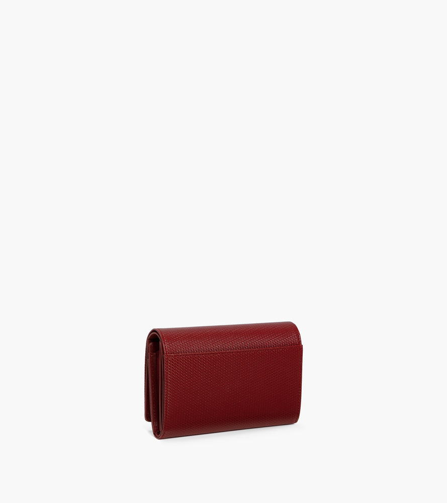 Portefeuille Emilie en cuir signature T