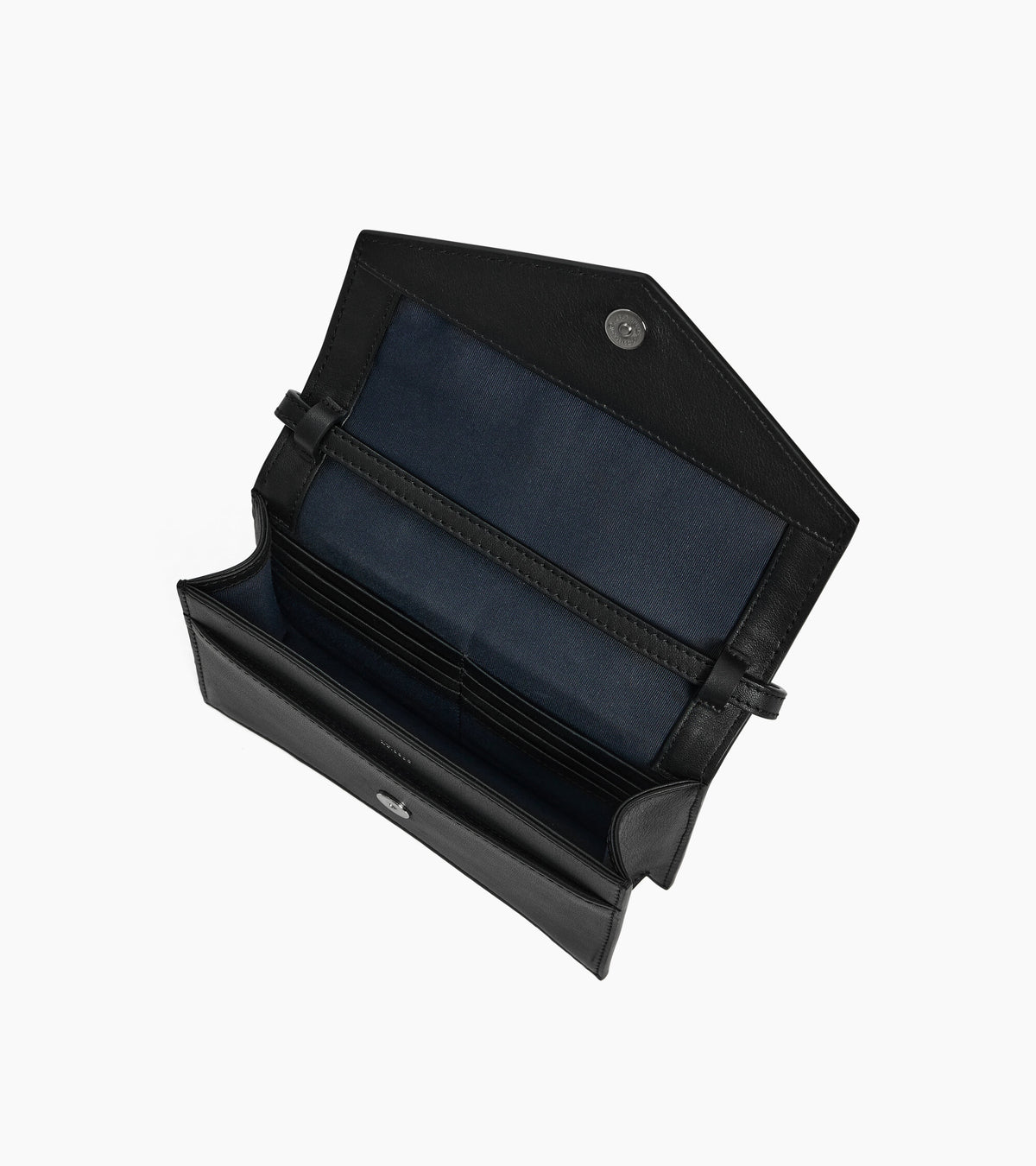 Bolso bandolera de piel lisa