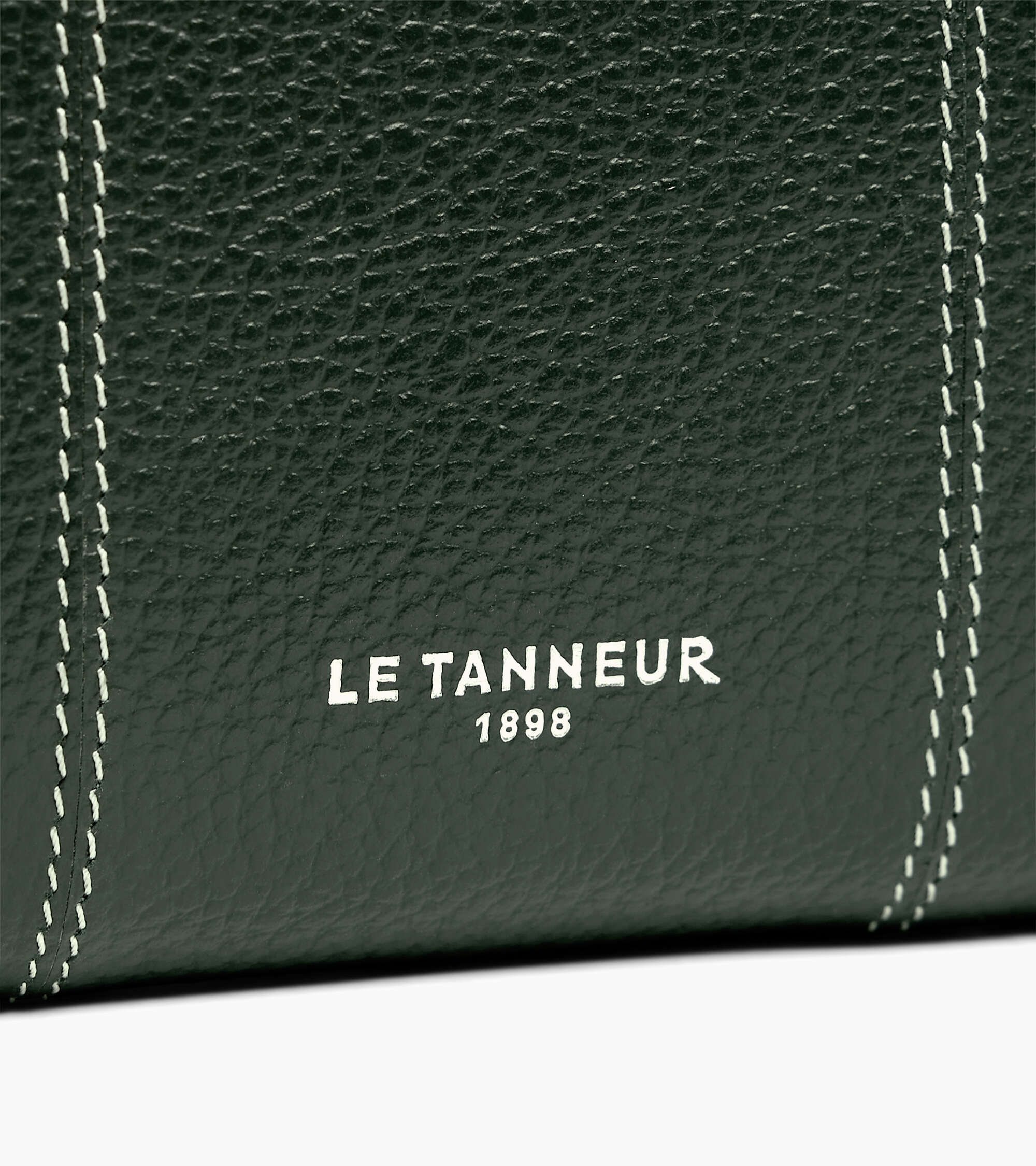 Portefeuille moyen modèle Marguerite en cuir grainé