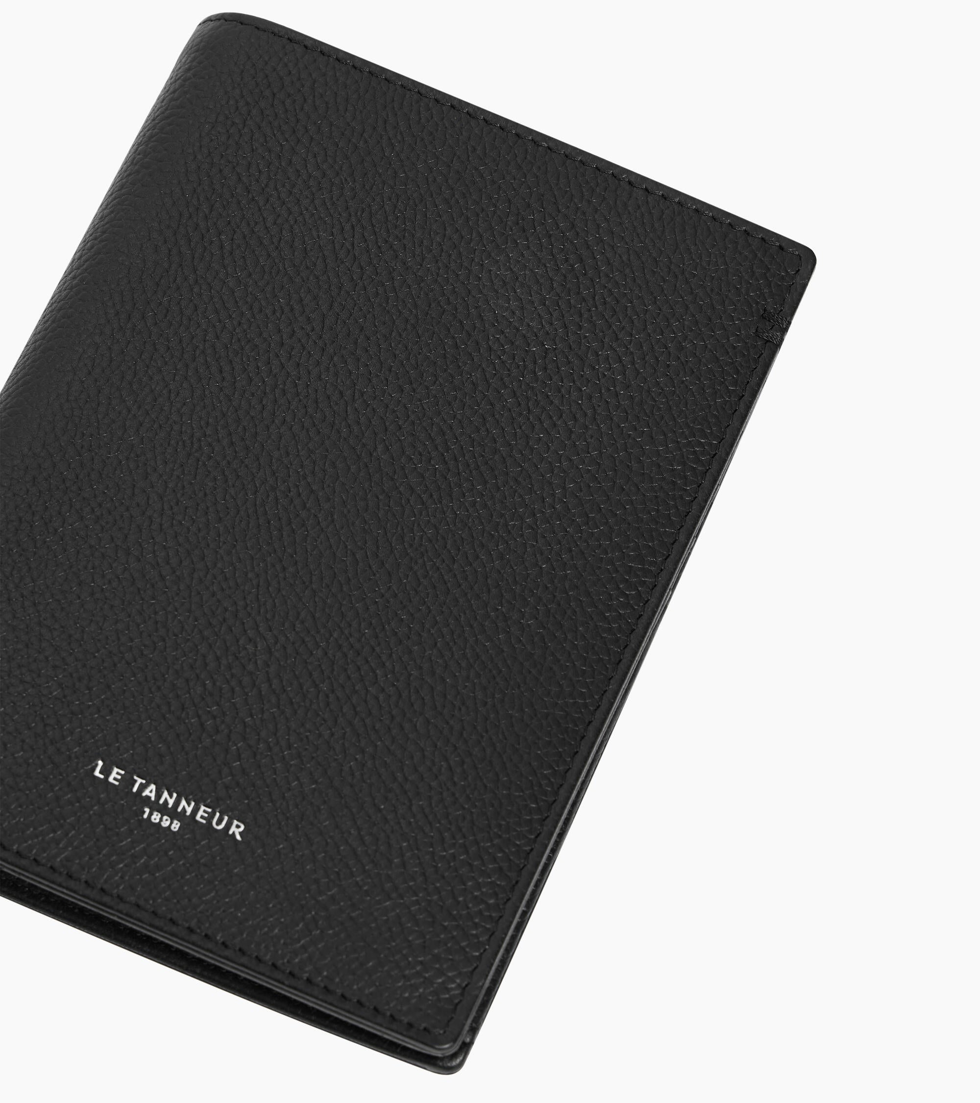 Lucien グレインレザー ファスナー付き ラージ 縦型 財布