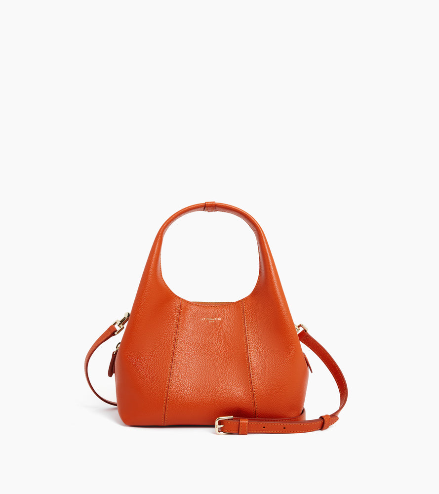 Kleine Handtasche Juliette aus genarbtem Leder