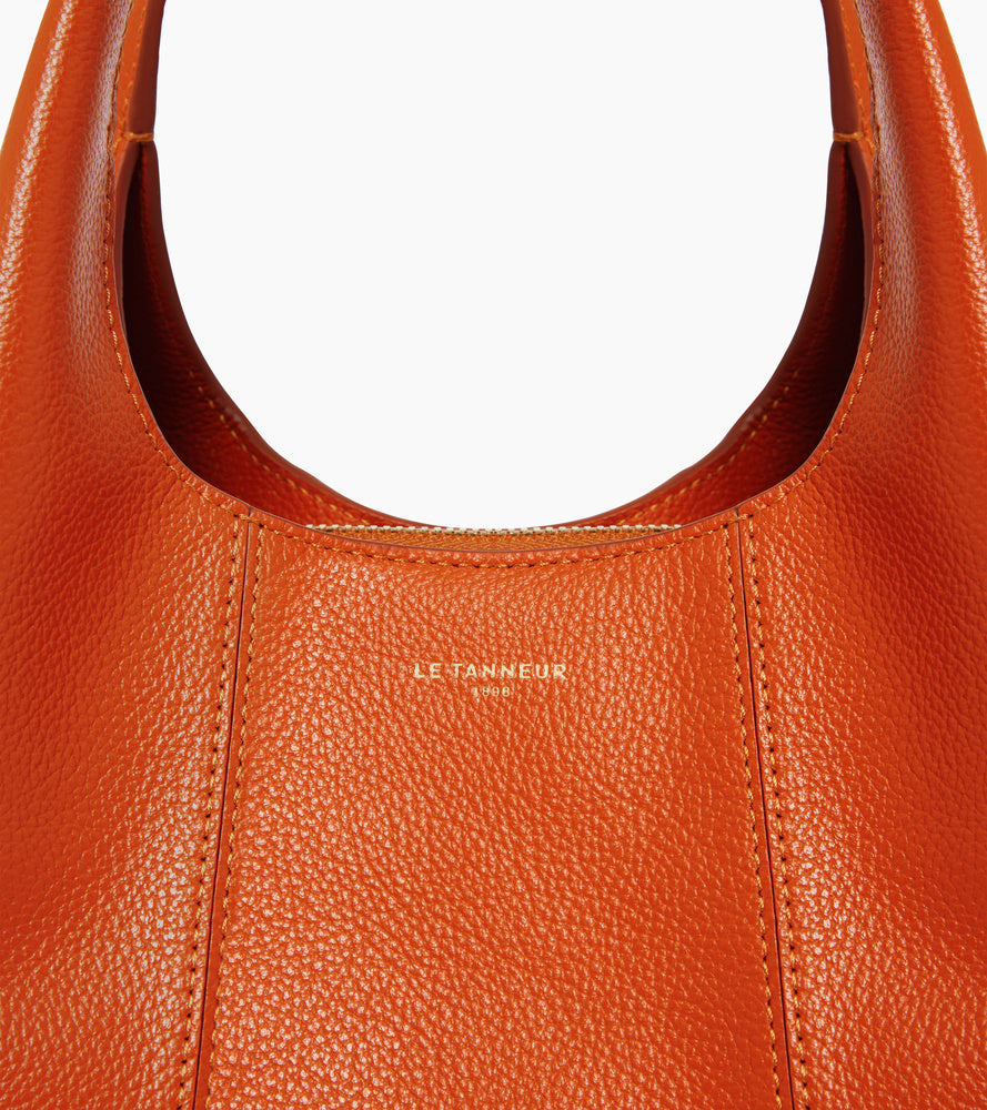 Kleine Handtasche Juliette aus genarbtem Leder
