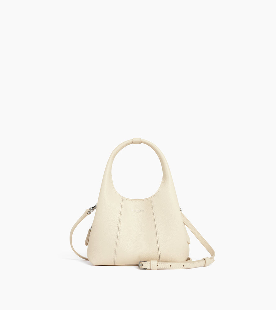 Mini-Handtasche Juliette aus genarbtem Leder