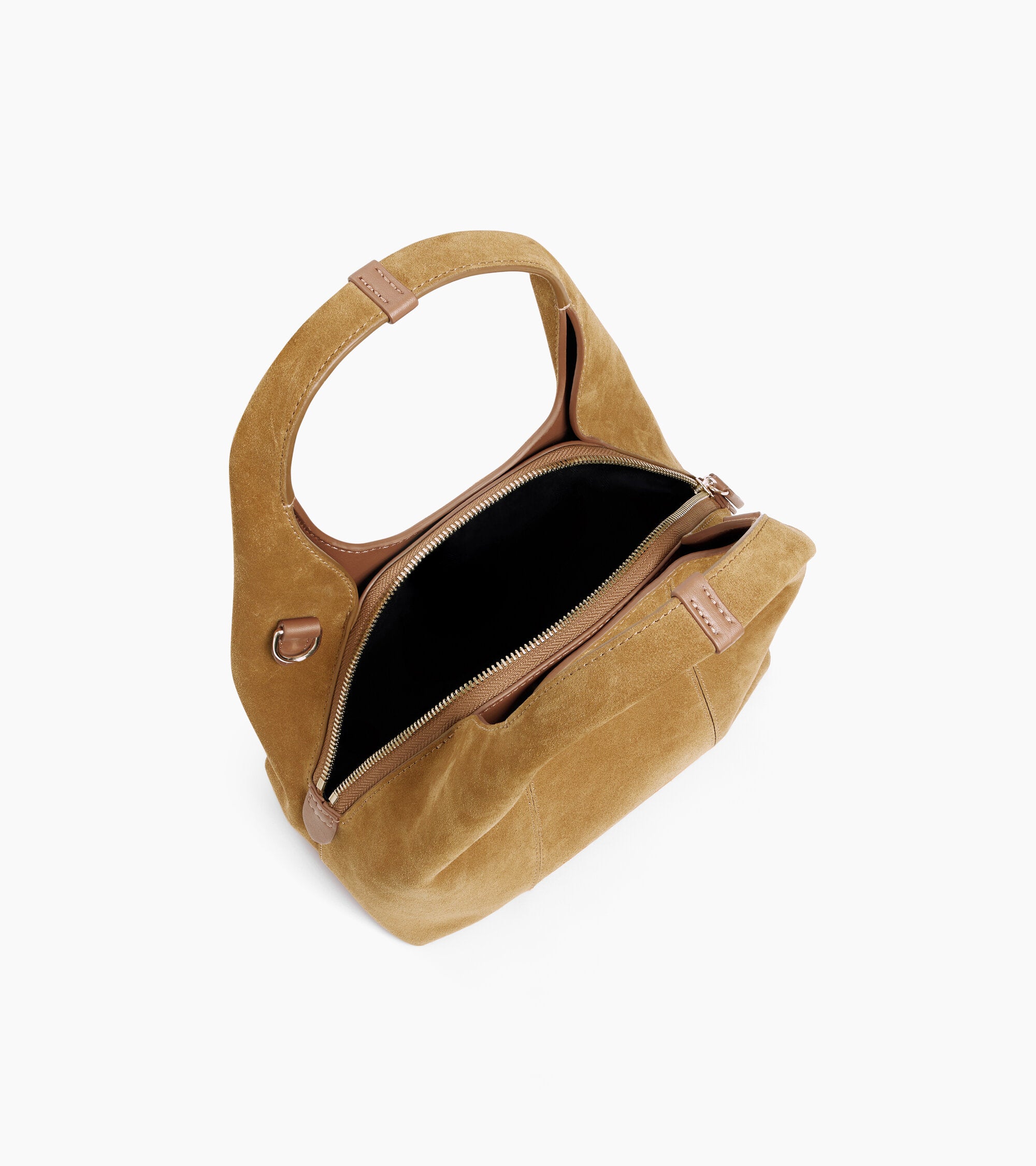 Juliette small handbag in suede split leather