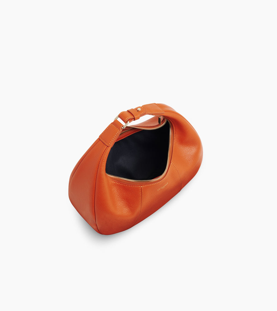 Kleine Hobo-Tasche Juliette aus genarbtem Leder