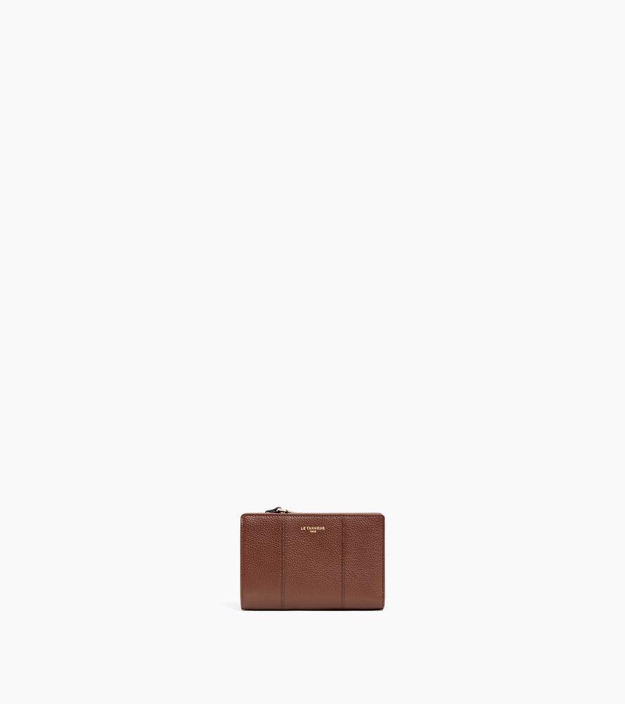 Juliette medium wallet in grained leather