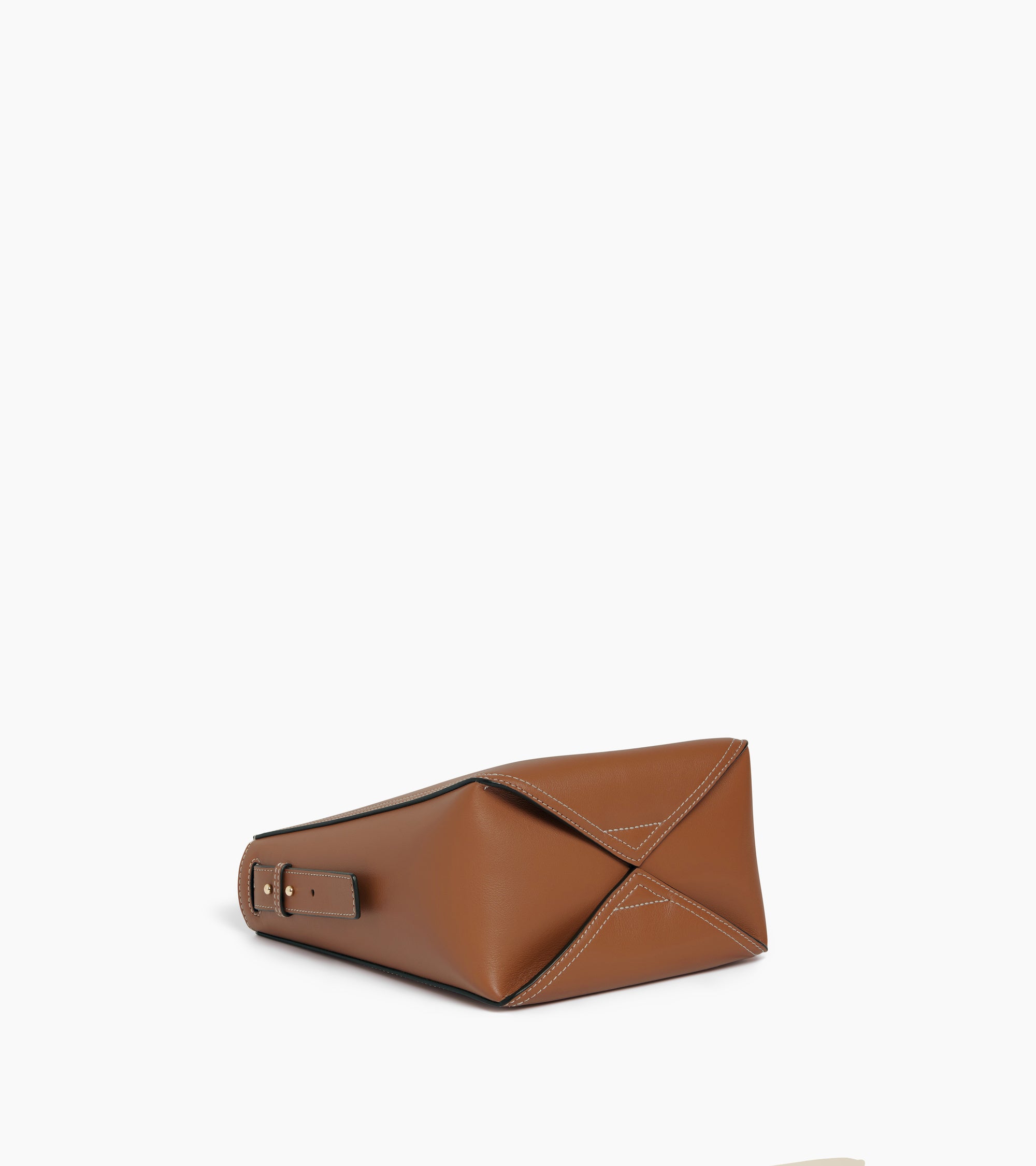 Céleste small smooth leather hobo bag