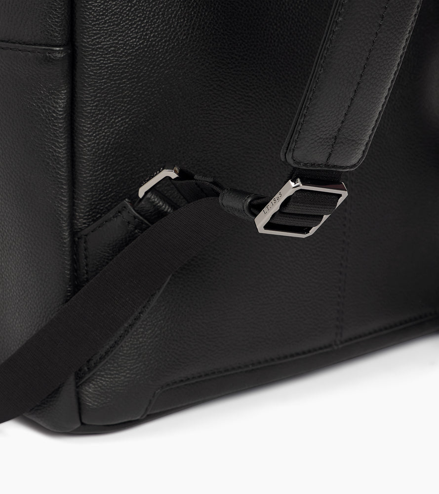 Rucksack Marceau aus genarbtem Leder