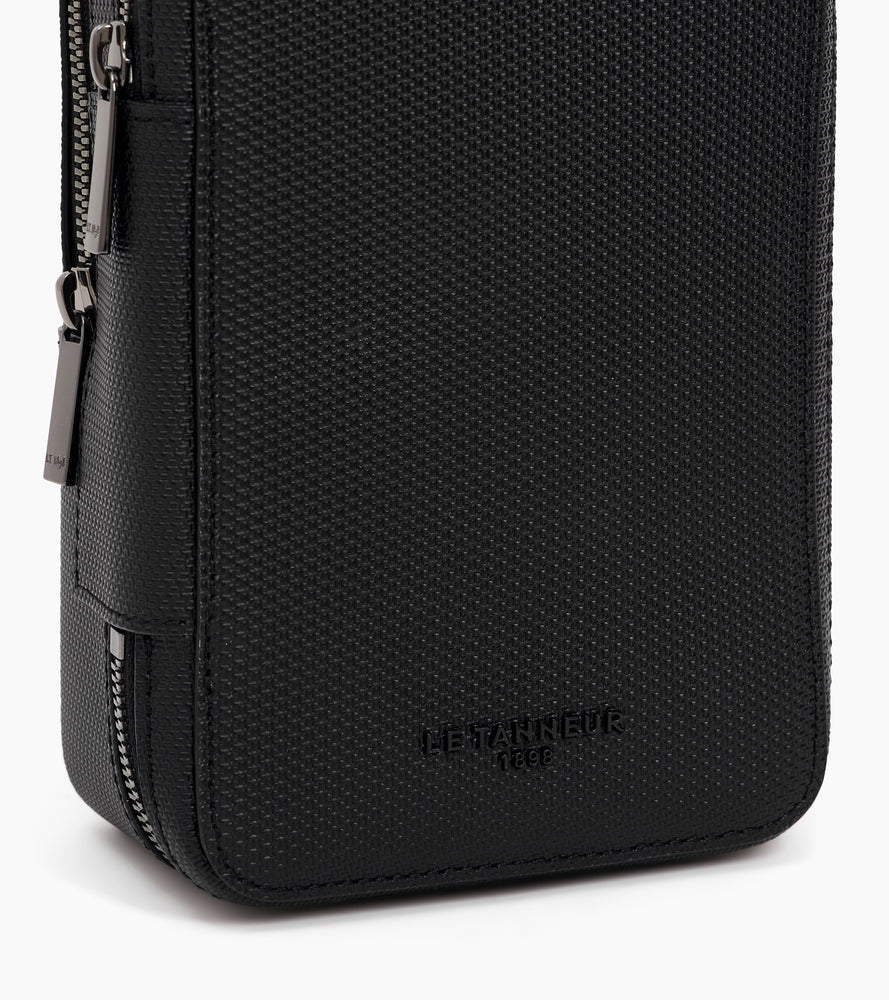 Emile sling bag in Signature T leather