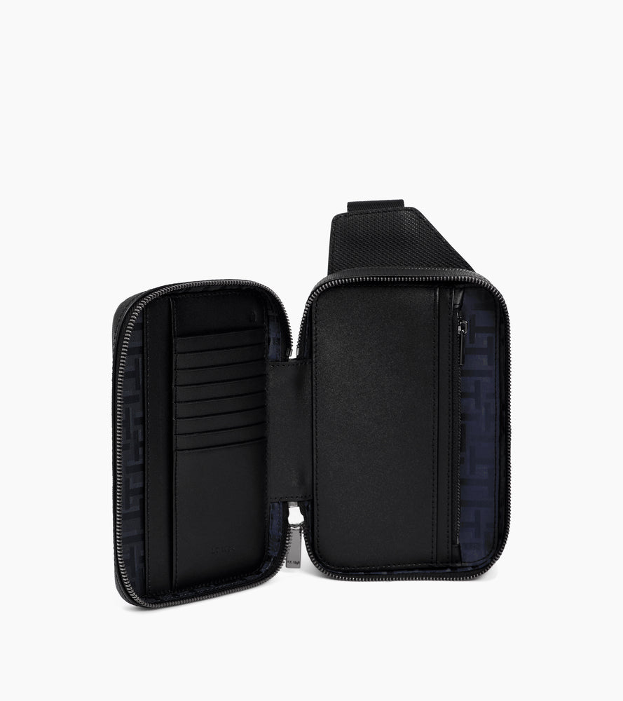 Emile sling bag in Signature T leather