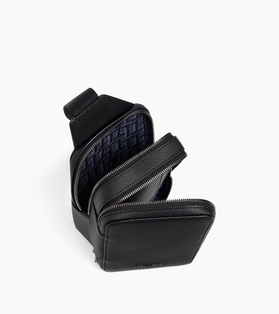 Emile sling bag in Signature T leather