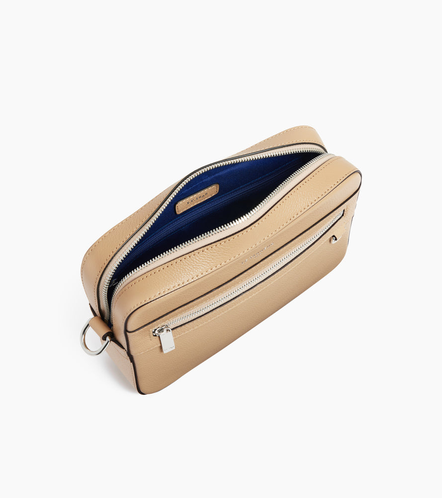 Emile small shoulder bag in grained leather