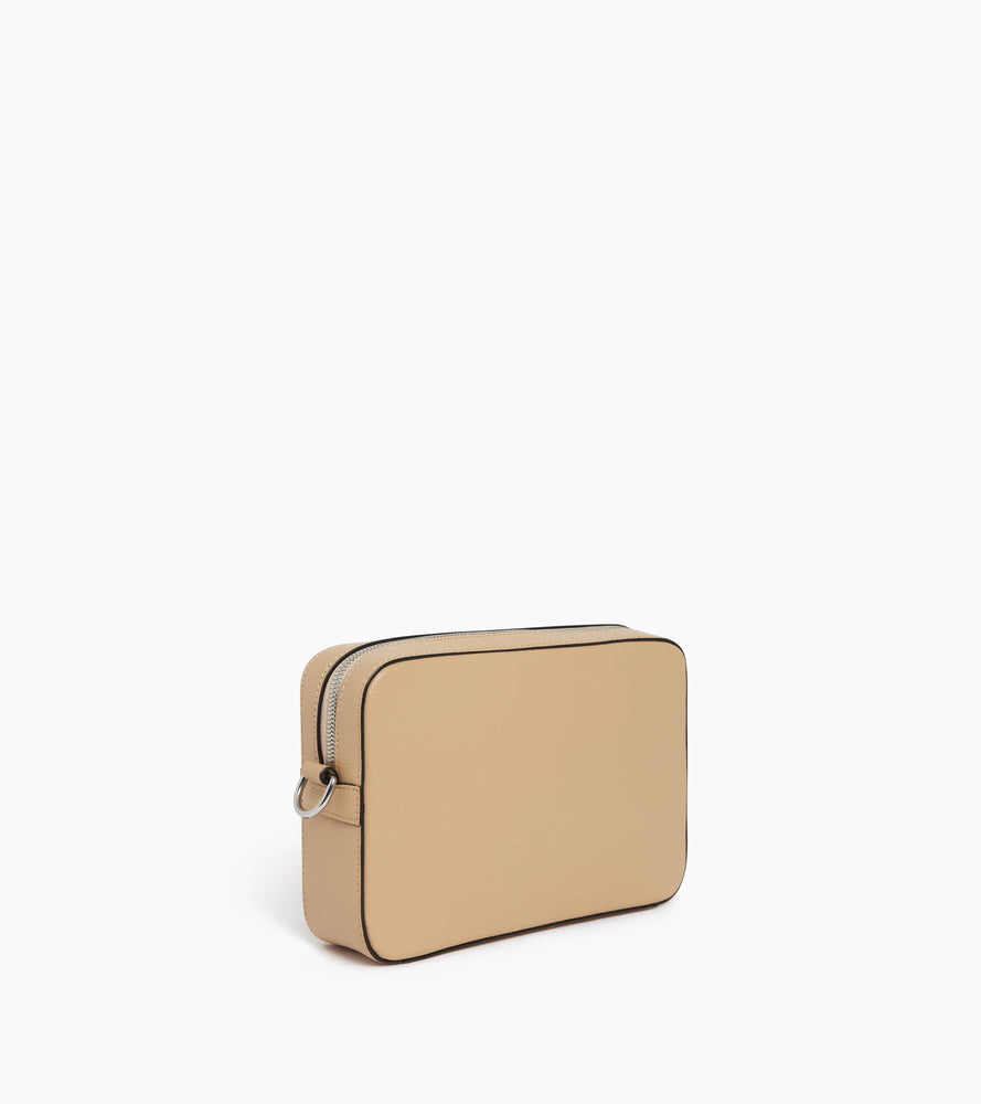 Emile small shoulder bag in grained leather