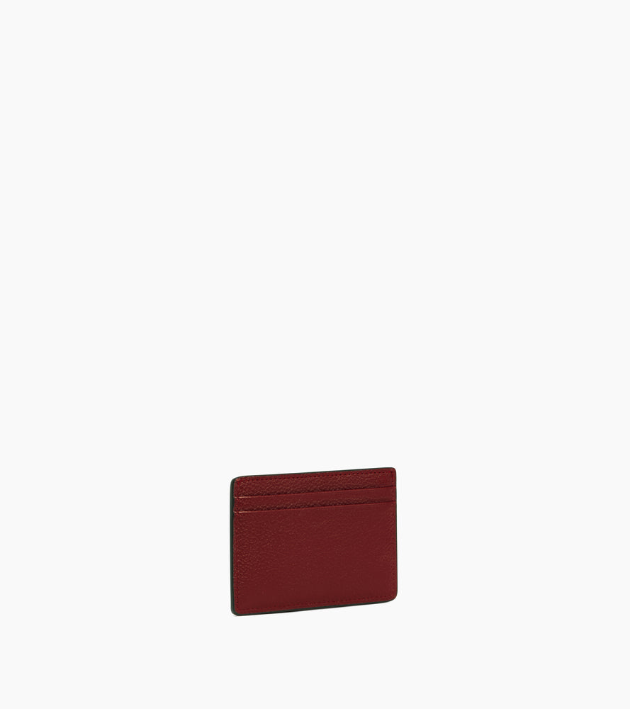 Porte cartes Emile en cuir grainé