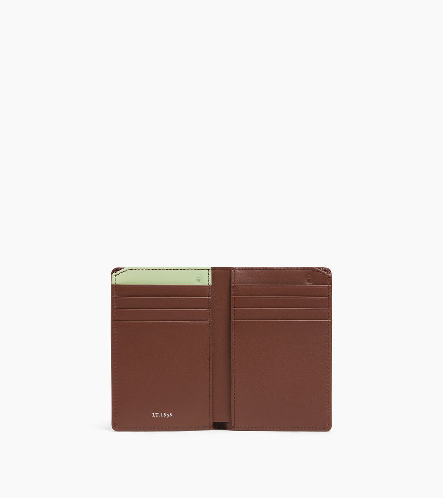 Kartenetui im Hochformat Emile aus T-Signaturleder
