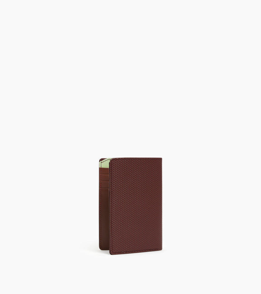 Kartenetui im Hochformat Emile aus T-Signaturleder