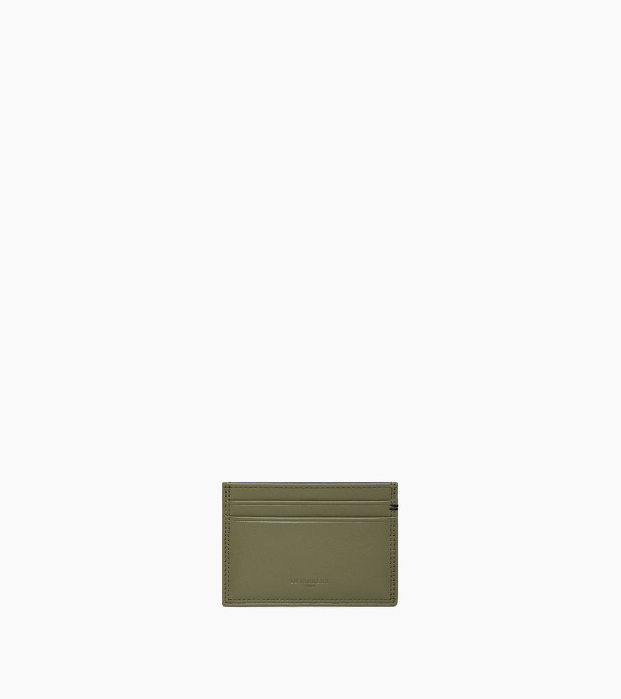 Porte cartes Martin en cuir lisse