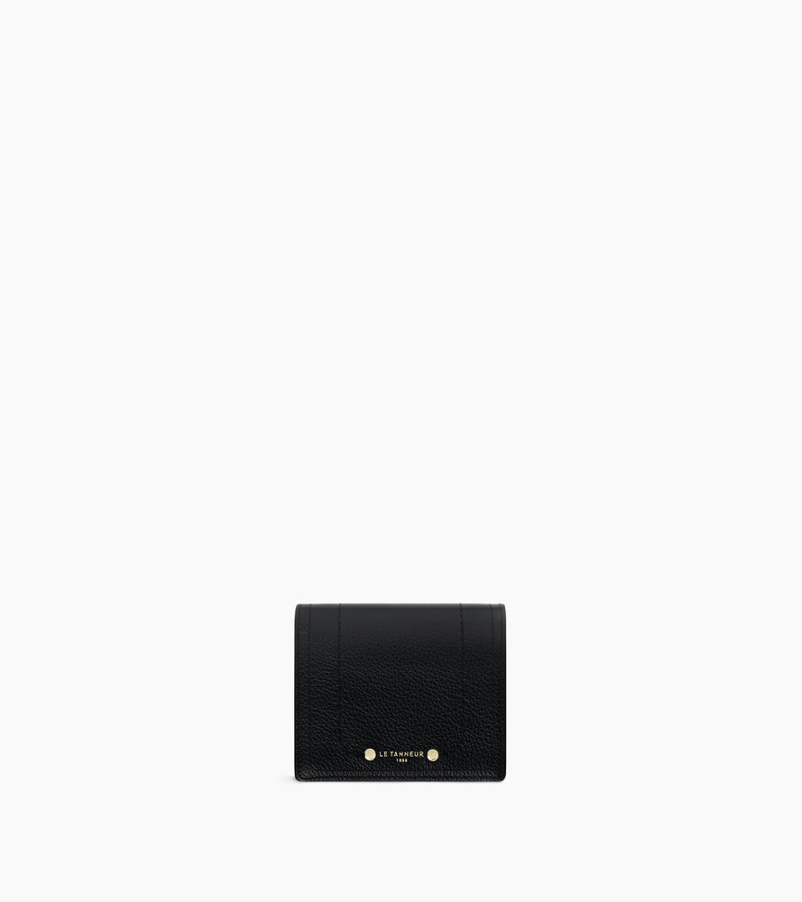 Kleine Brieftasche Ella aus genarbtem Leder