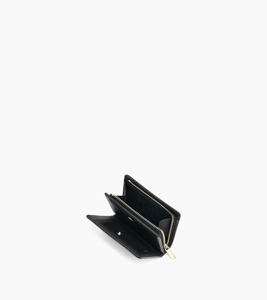 Kleine Brieftasche Ella aus genarbtem Leder