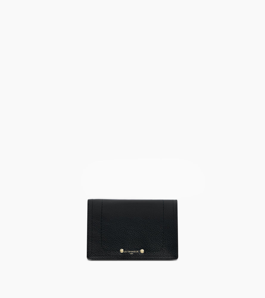 Mittelgroße Brieftasche Ella aus genarbtem Leder