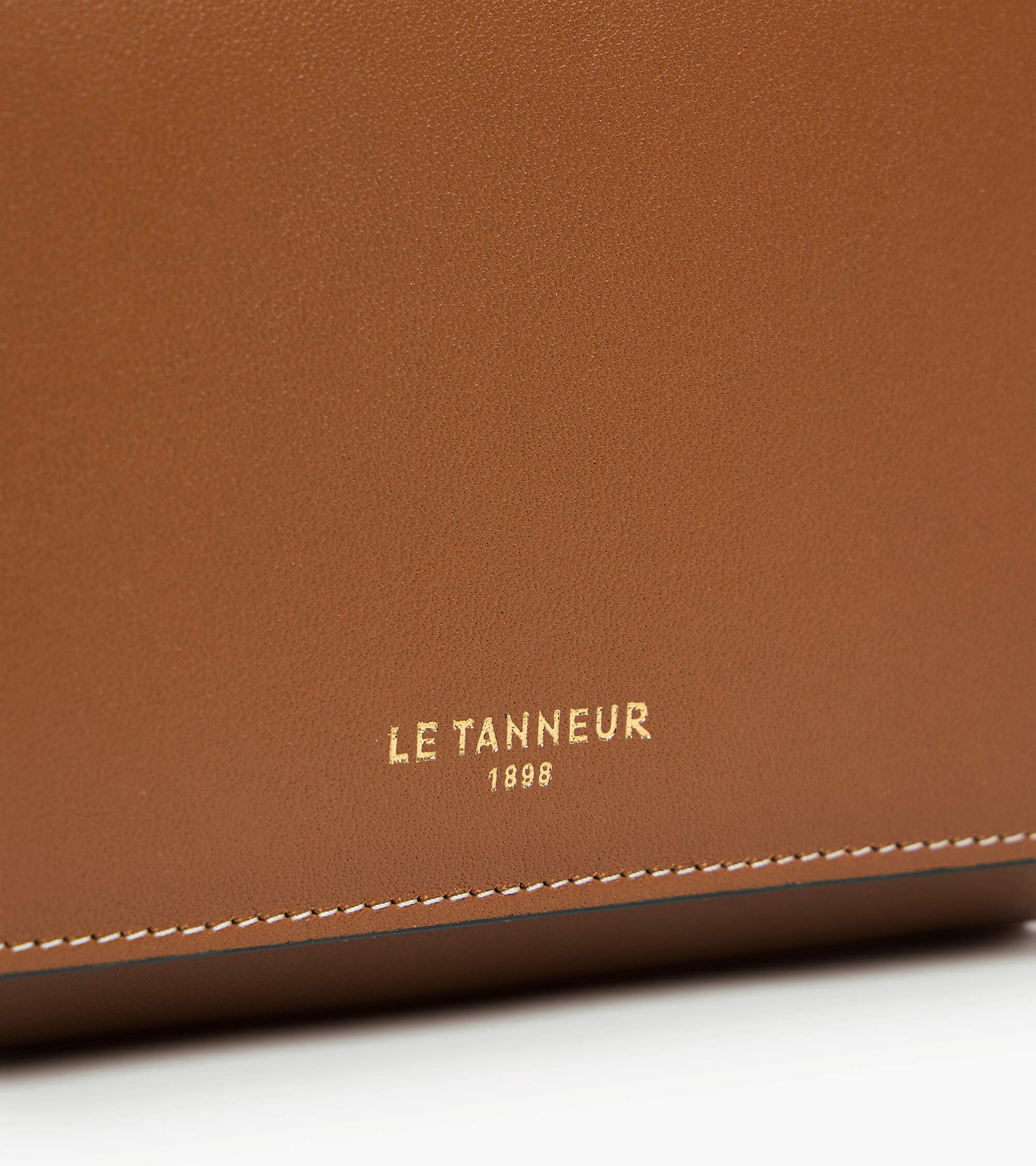 Louison medium wallet with flap in smooth leather