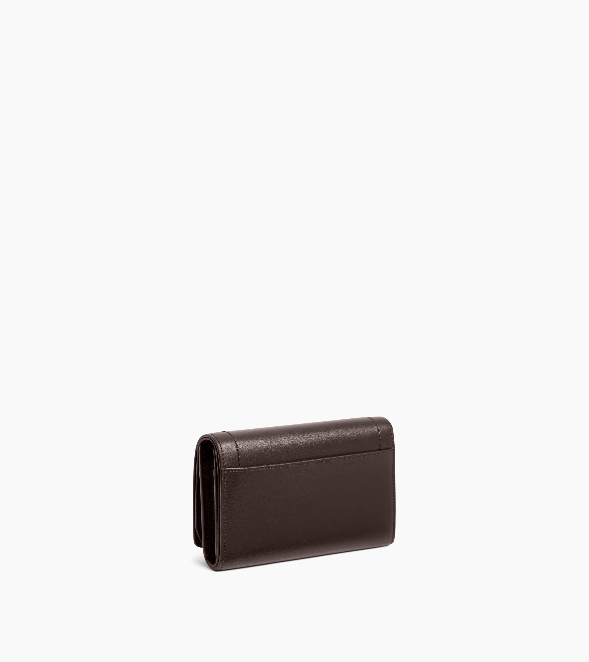 Louison スムースレザー ミディアム フラップ付き 財布