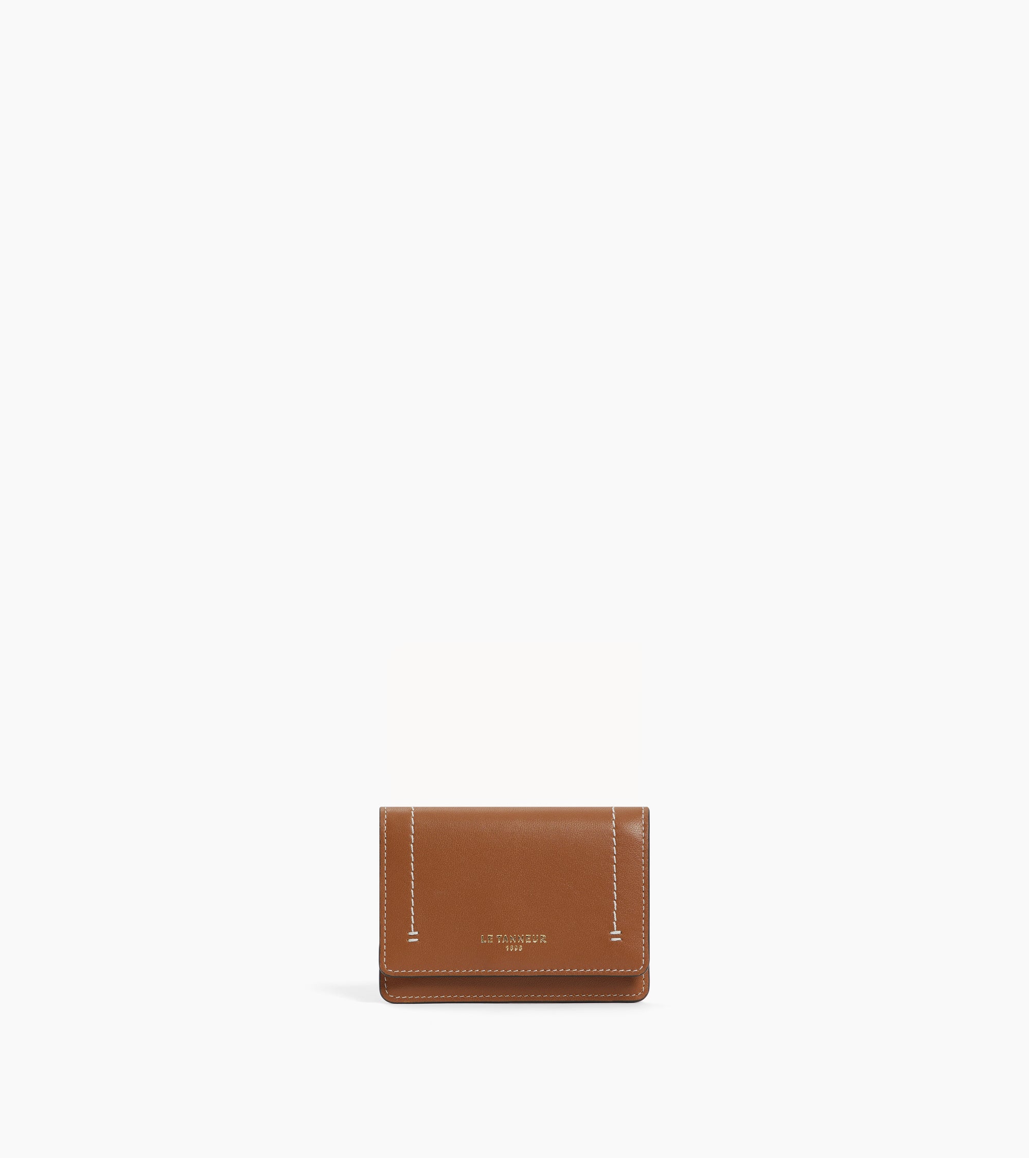 Louison スムースレザー スモール フラップ付きカードケース