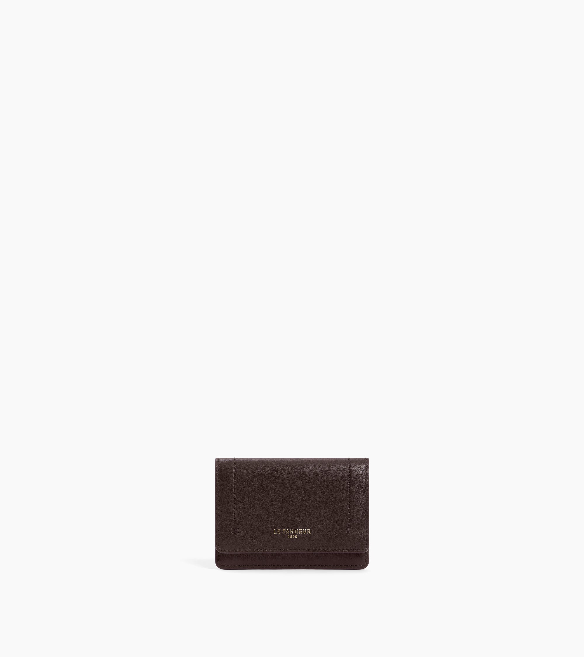 Louison スムースレザー スモール フラップ付きカードケース